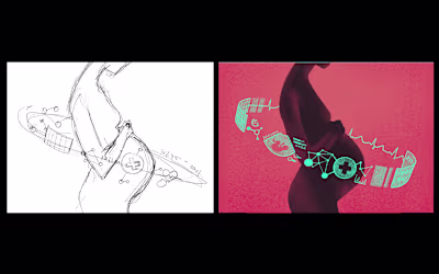 Sharing a rare behind-the-scenes look