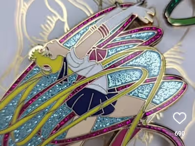 NurdyGirlPins on Instagram: ”💖🌙🌌🌠⚡️🔥🌊🌟