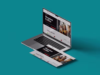Hessian Coffee Bespoke Website Design & Build