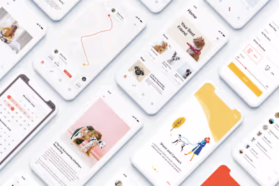 Social Pets App UI Kits