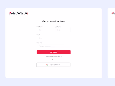 Login & Signup UI Concept