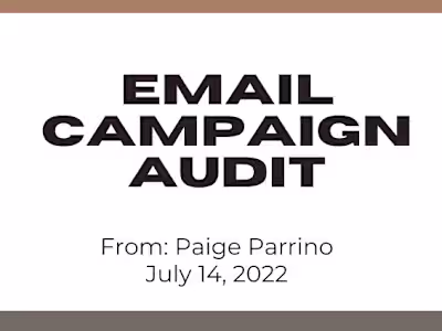 Email Audit