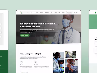 Integrated Healthcare Medical Services & Store Website.