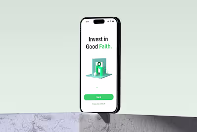 Faith-Based Investment Mobile App