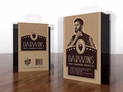 Darwins Packaging Design