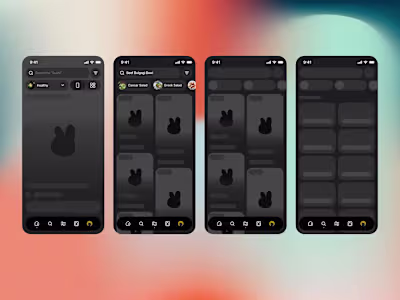 Empty state for ios app