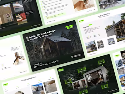 Presentation for modular house manufacturer
