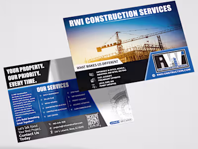 Postcard Design for RWI