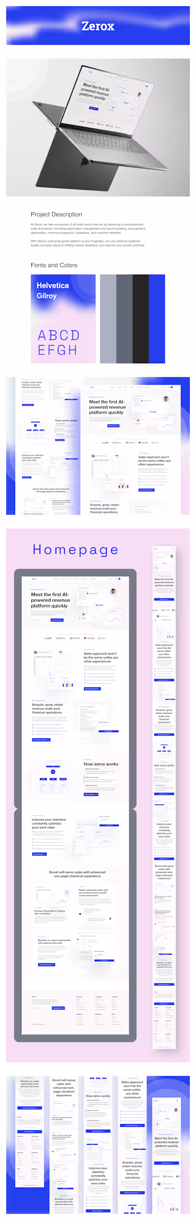 AI Powerd Website - Saas Design