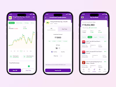 MaxWealth: Mutual Fund Investment App