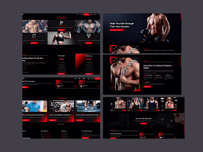 Landing Web Page For A Local "GYM"