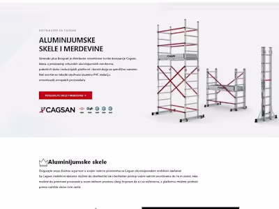 Simmaks Plus Beograd - Distributor of Premium Aluminum Ladders