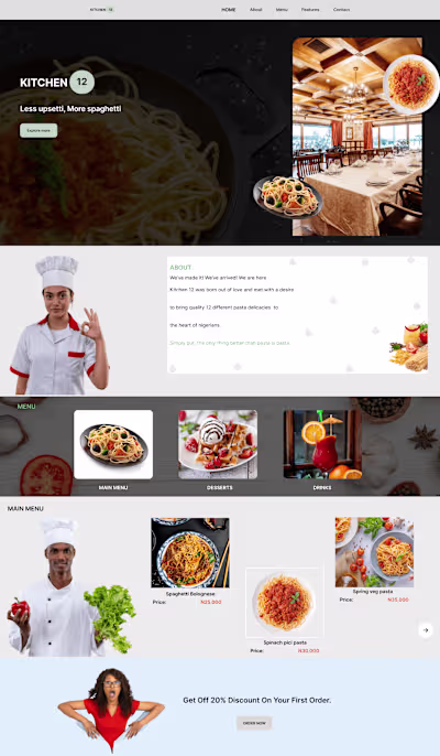 Interactive Website Redesign