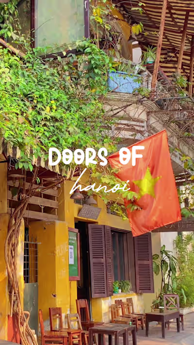 Doors of Hanoi 🇻🇳