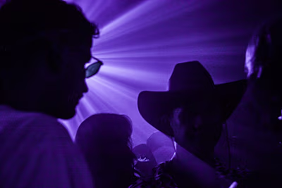 "Illuminated Rhythms: Capturing the Night's Dance of Light and P