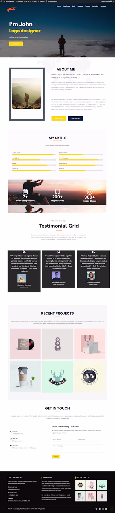 Portfolio Website
