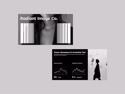 Radiant Image Co. Pitch Deck