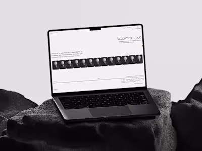 VLADIMIR - Portfolio Webflow Template