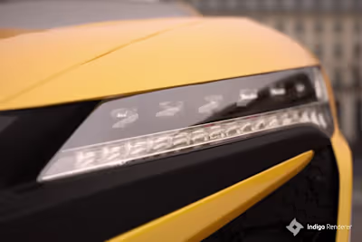 Exterior concept shots for new 3d configurator for automotiv...