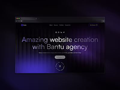 🚀 Modern Agency Website UI Concept is Live! 🔗 Website desi...