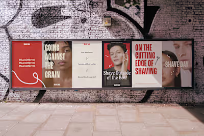 Brand & Packaging for Subscription Shave Kit