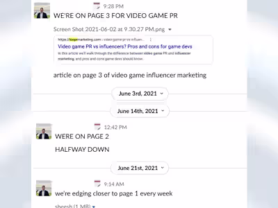 SEO and content strategy + execution for a brand new business 