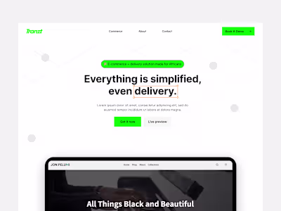 UI/UX Design - Ecommerce Solution for Africa