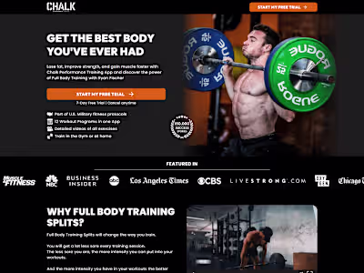 Landing Page Design