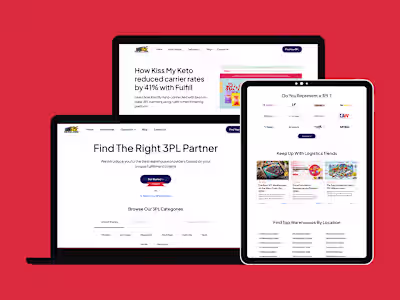 Fulfill | Webflow Design & Development