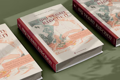 My Vegan Kitchen - Cookbook (Editorial Design)