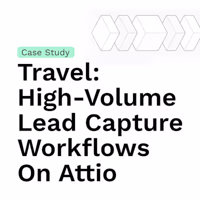 High-Volume Lead Capture On Attio CRM