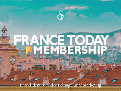 France Today Membership | Branding and Marketing
