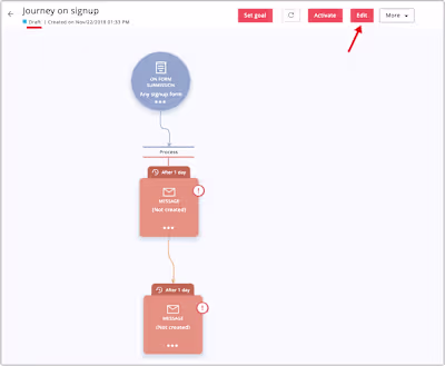 Email Workflow & Automation Setup with an automated campaign