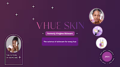 Vhue skin pitch deck