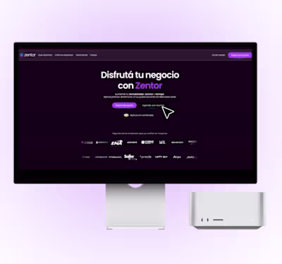 This Landing Page was made