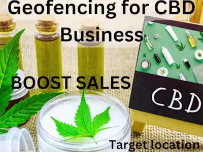 Run  geofencing ads for your CBD business to convert for sales