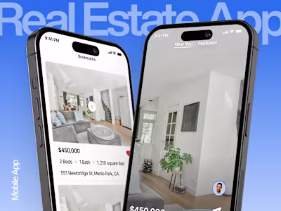 Highlite - Real Estate Property Listing App Design