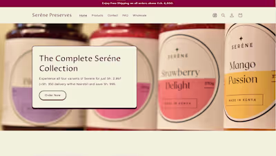Seréne Fruit Preserves