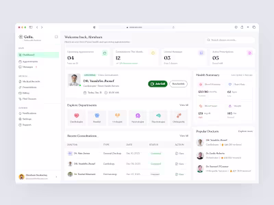 This is the Ceilacare Telehealth Healthcare Web Application....