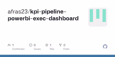 Automated KPI Dashboard with Power BI