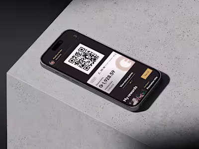 Oxford  Group loyalty app design