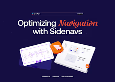 Overflow: Optimizing Navigation with Side Navs