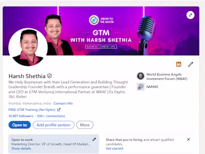 B2B Lead Generation GTM Plan