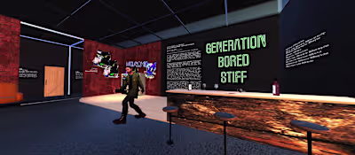 2022 Virtual Exhibition Design: Generation Bored Stiff 
