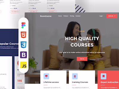 HTML And CSS Template