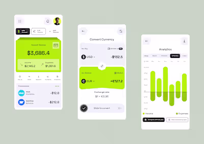 UI & Web Design Showcase