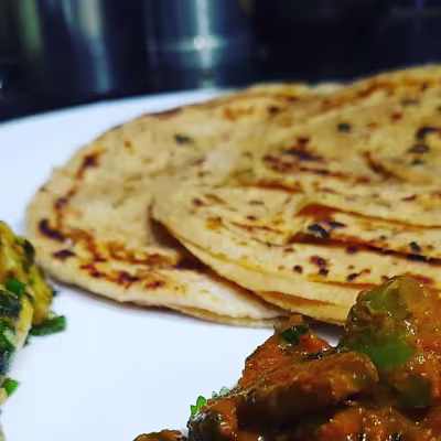 #hallucinating_chef😴 on Instagram: ”#lachchaparatha #karahi_mu…