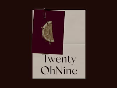 Brand Identity Design for TwentyOhNine