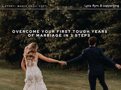 Relationships niche- A story-based email copy