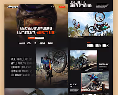 Development in Webflow for this